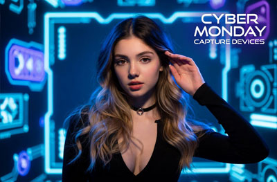 cyber monday capture devices