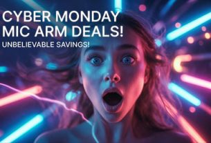 cyber monday mic arm deals