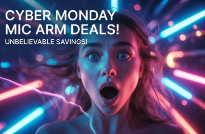 cyber monday mic arm deals