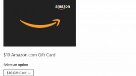 Amazon 10 dollar gift card reward