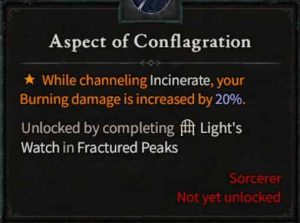 Aspect of Conflagration