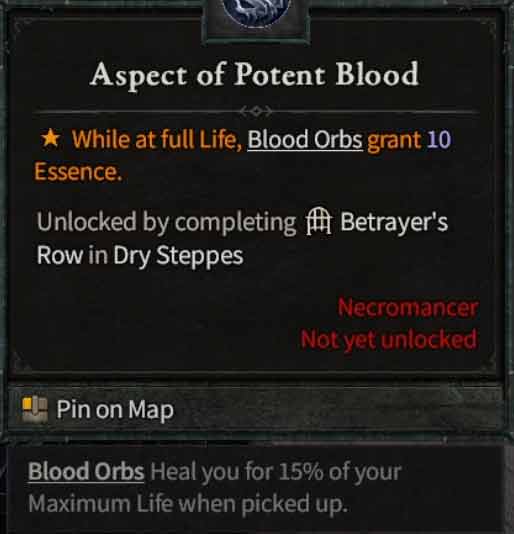 Aspect of Potent Blood