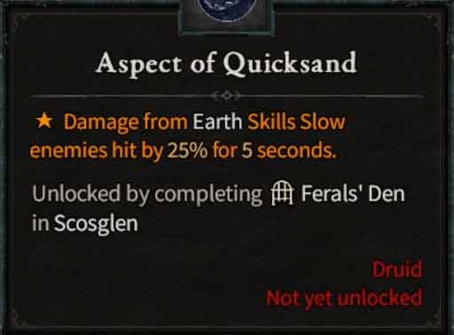 Aspect of Quicksand