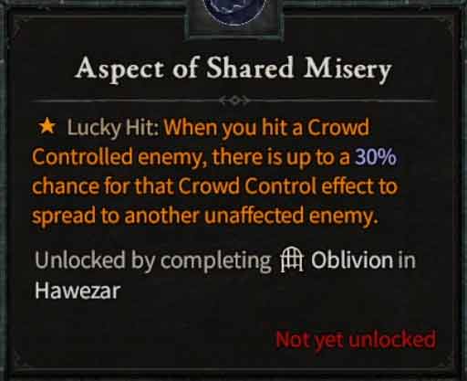 Aspect of Shared Misery