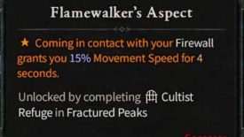 Flamewalker's Aspect
