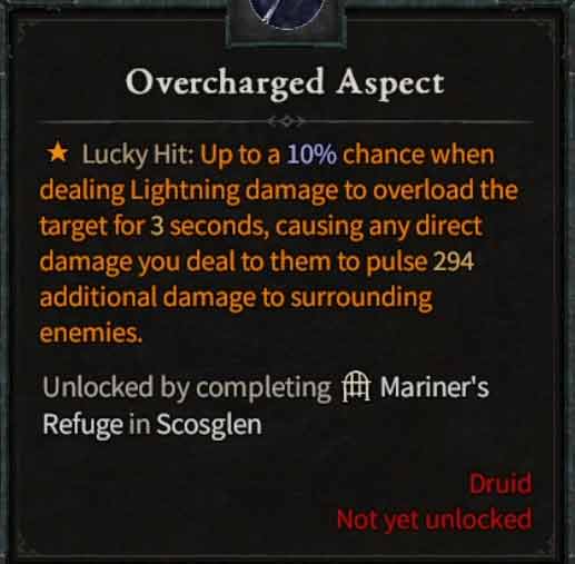 Overcharged Aspect
