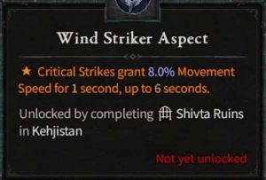Wind Striker Aspect