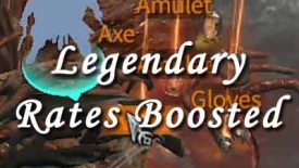 legendary rates boosted for beta
