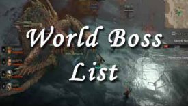 world boss list