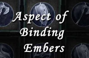 Aspect of Binding Embers