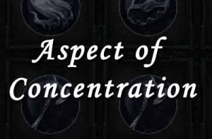 Aspect of Concentration
