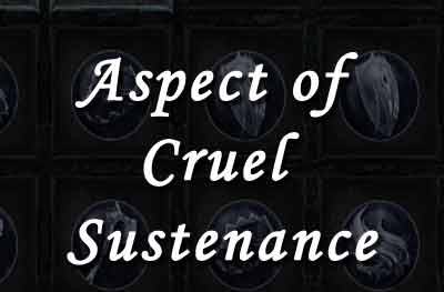 Aspect of Cruel Sustenance