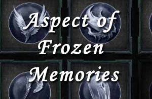 Aspect of Frozen Memories