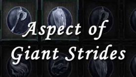Aspect of Giant Strides
