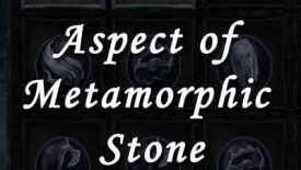 Aspect of Metamorphic Stone