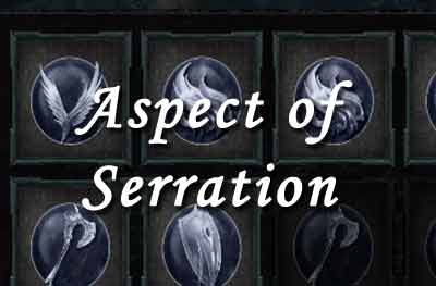 Aspect of Serration