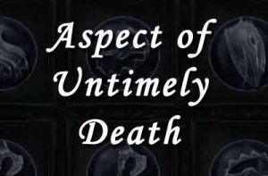 Aspect of Untimely Death