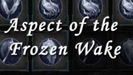 Aspect of the Frozen Wake