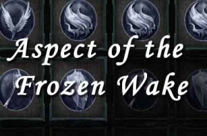 Aspect of the Frozen Wake