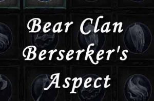 Bear Clan Berserker's Aspect