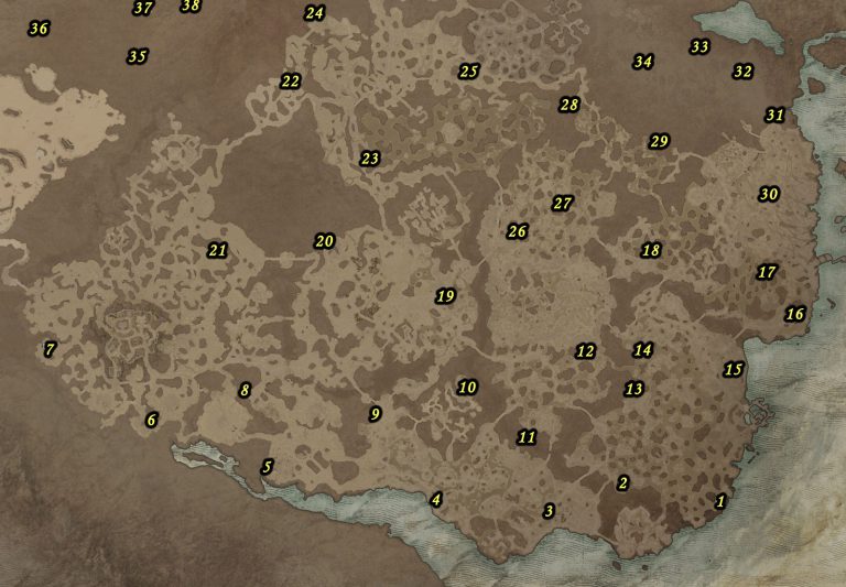 Diablo 4 Hawezar Cellar Locations