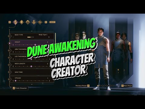 dune awakening character creator