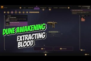 dune awakening extracting blood