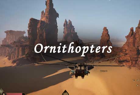 dune awakening ornithopters