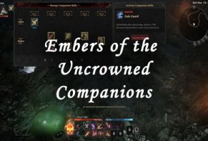 embers of the uncrowned companions