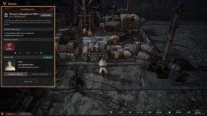 In-game Resource Station building interface