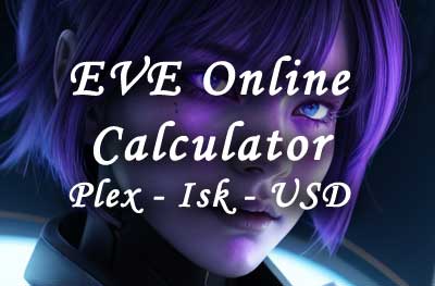 EVE Online Calculator - USD to Plex to ISK