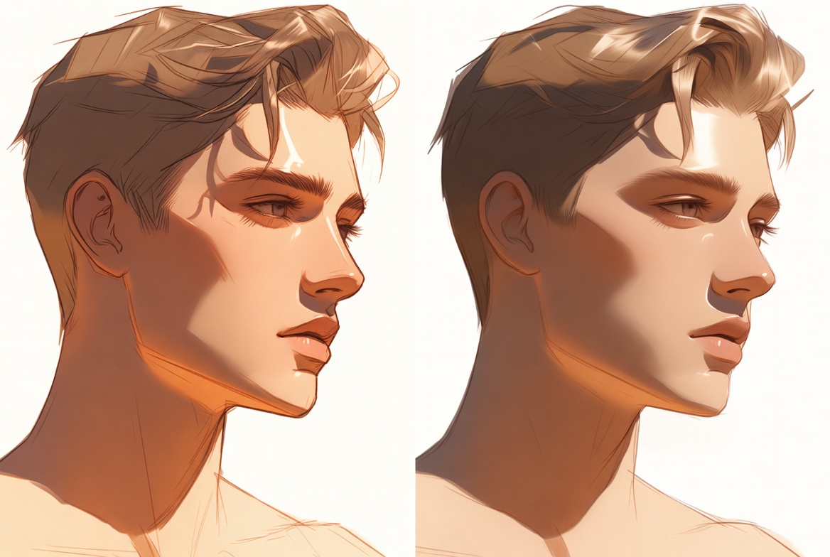 Forward-Grown vs Recessed Maxilla
