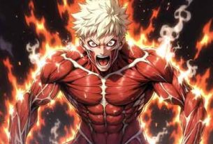 fire anime character