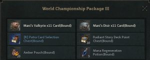 YMIRWCS2GLORY world championship package 3
