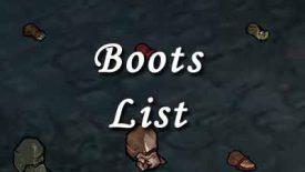 boots list