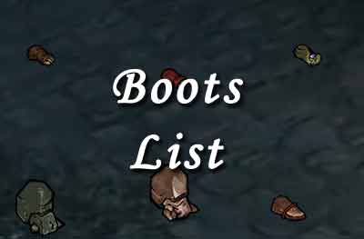 boots list