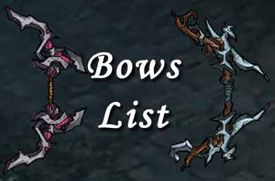 bows list