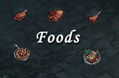 foods list