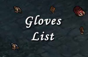 gloves list