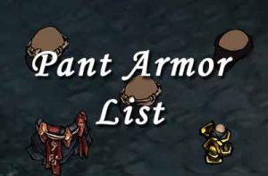 pant armor list