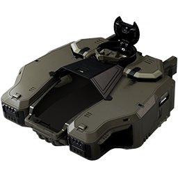 Plated Tank Body Hull