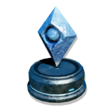 Ice Atlas Statue