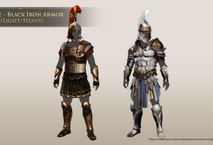Greek Black Iron Armor