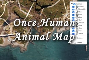 once human animal map