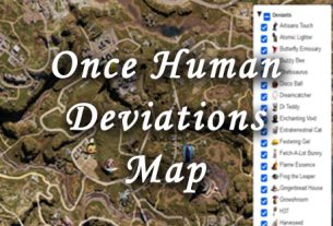 once human deviations map