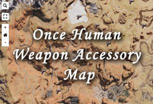 once human weapon accessory map