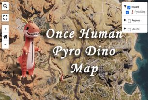 pyro dino location map