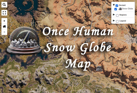 snow globe location map