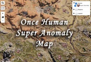 once human super anomaly map