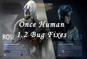 once human 1.2 bug fixes